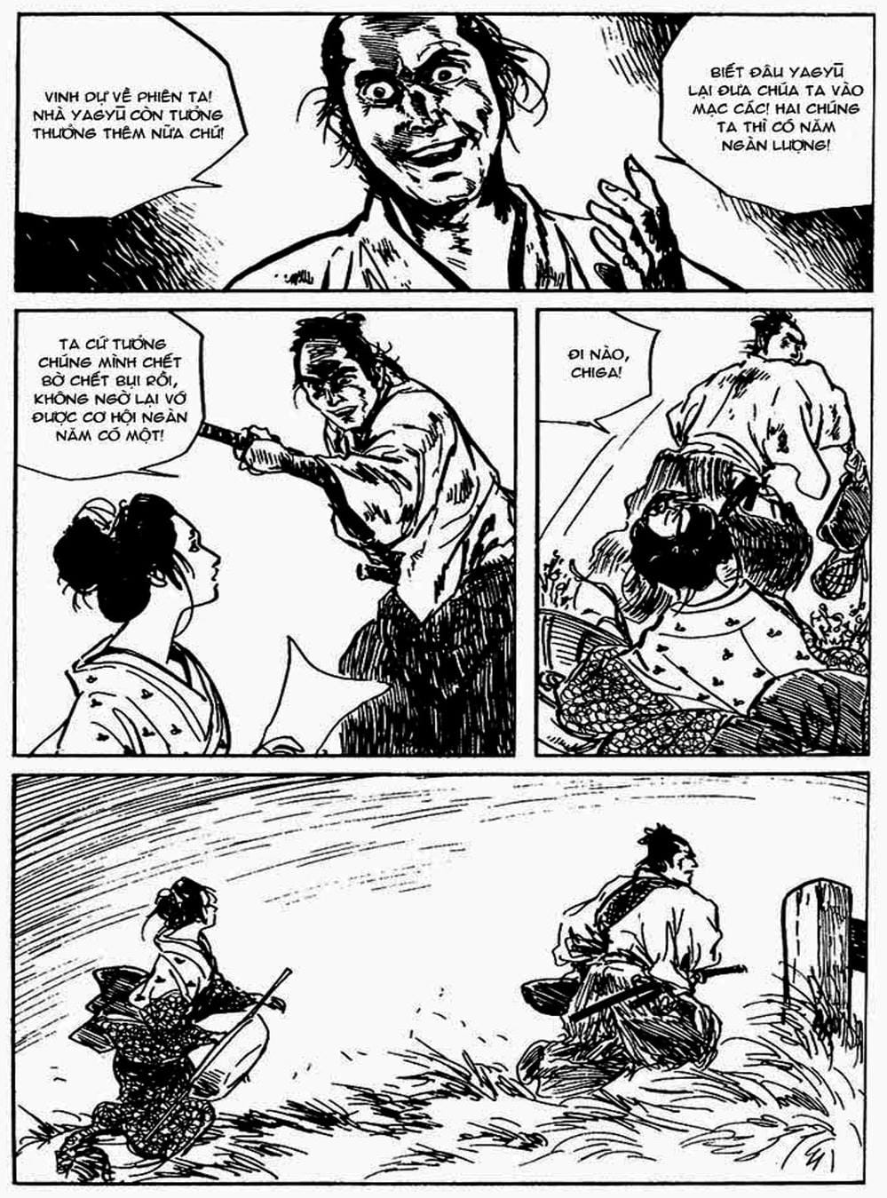 Truyện Tranh Sói Mang Con - Lone Wolf And Cub trang 5