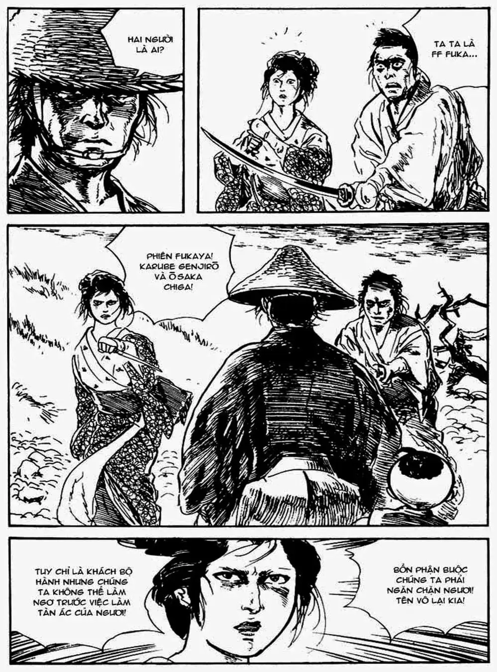 Truyện Tranh Sói Mang Con - Lone Wolf And Cub trang 5