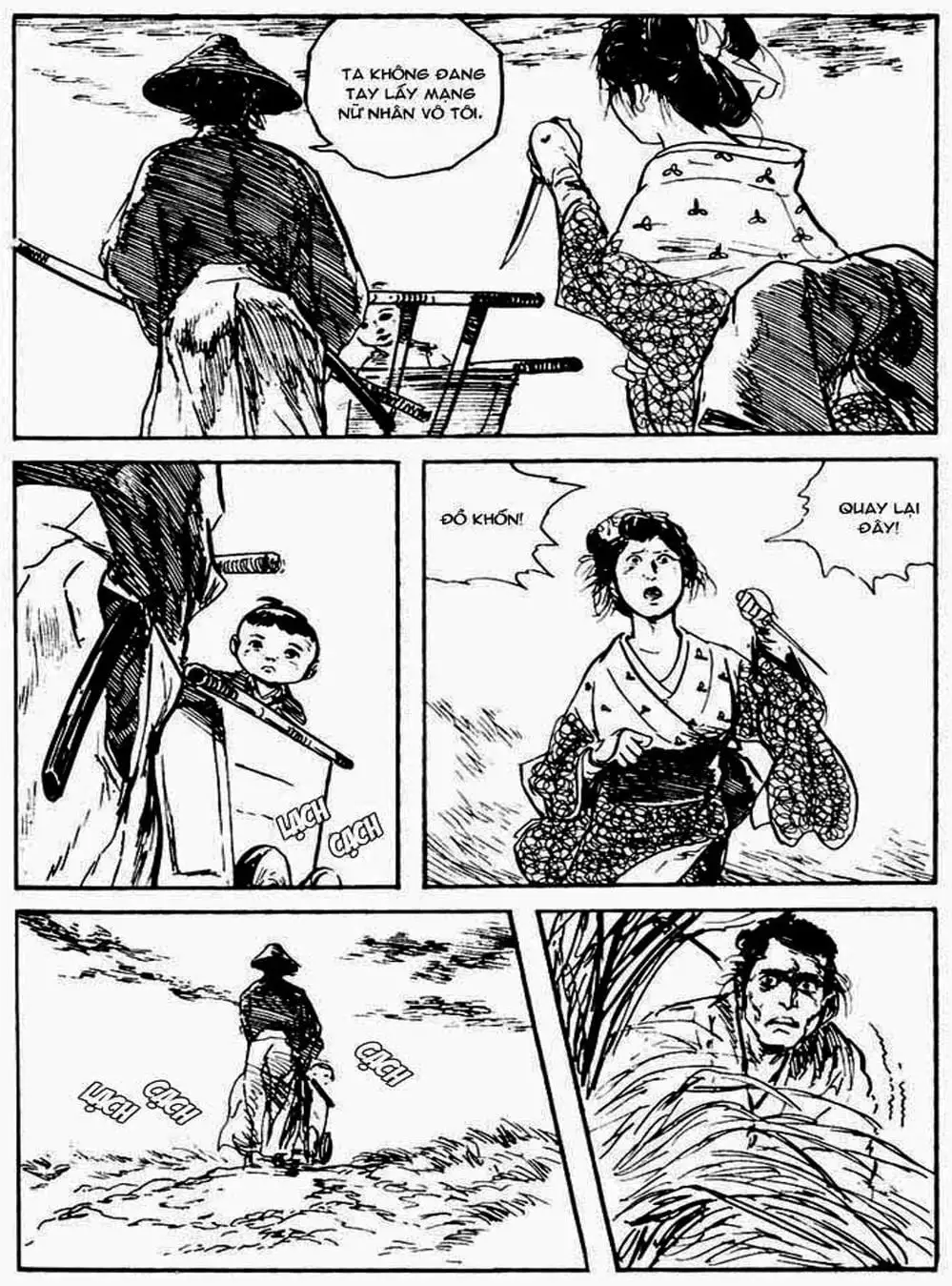 Truyện Tranh Sói Mang Con - Lone Wolf And Cub trang 5