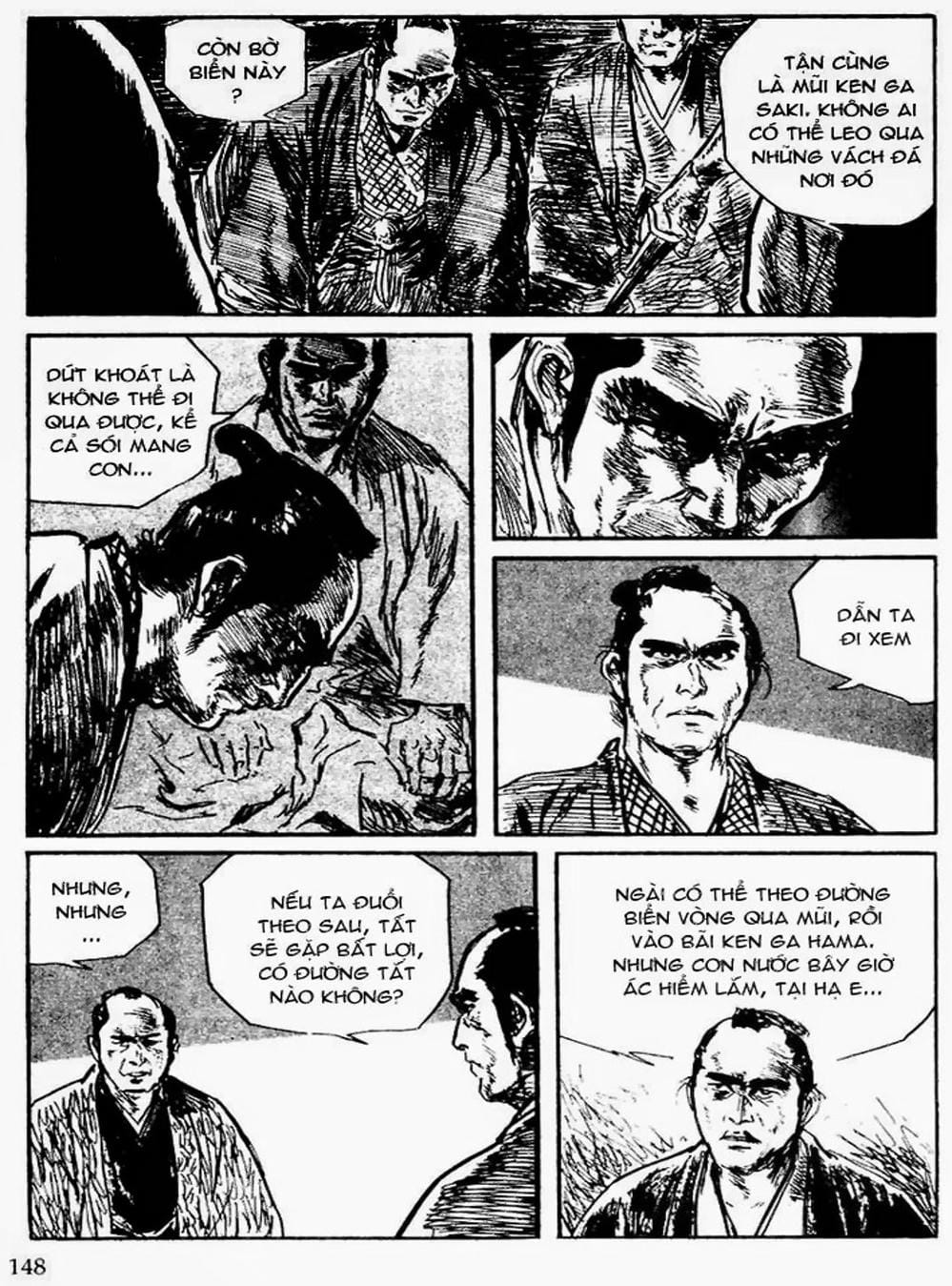 Truyện Tranh Sói Mang Con - Lone Wolf And Cub trang 5