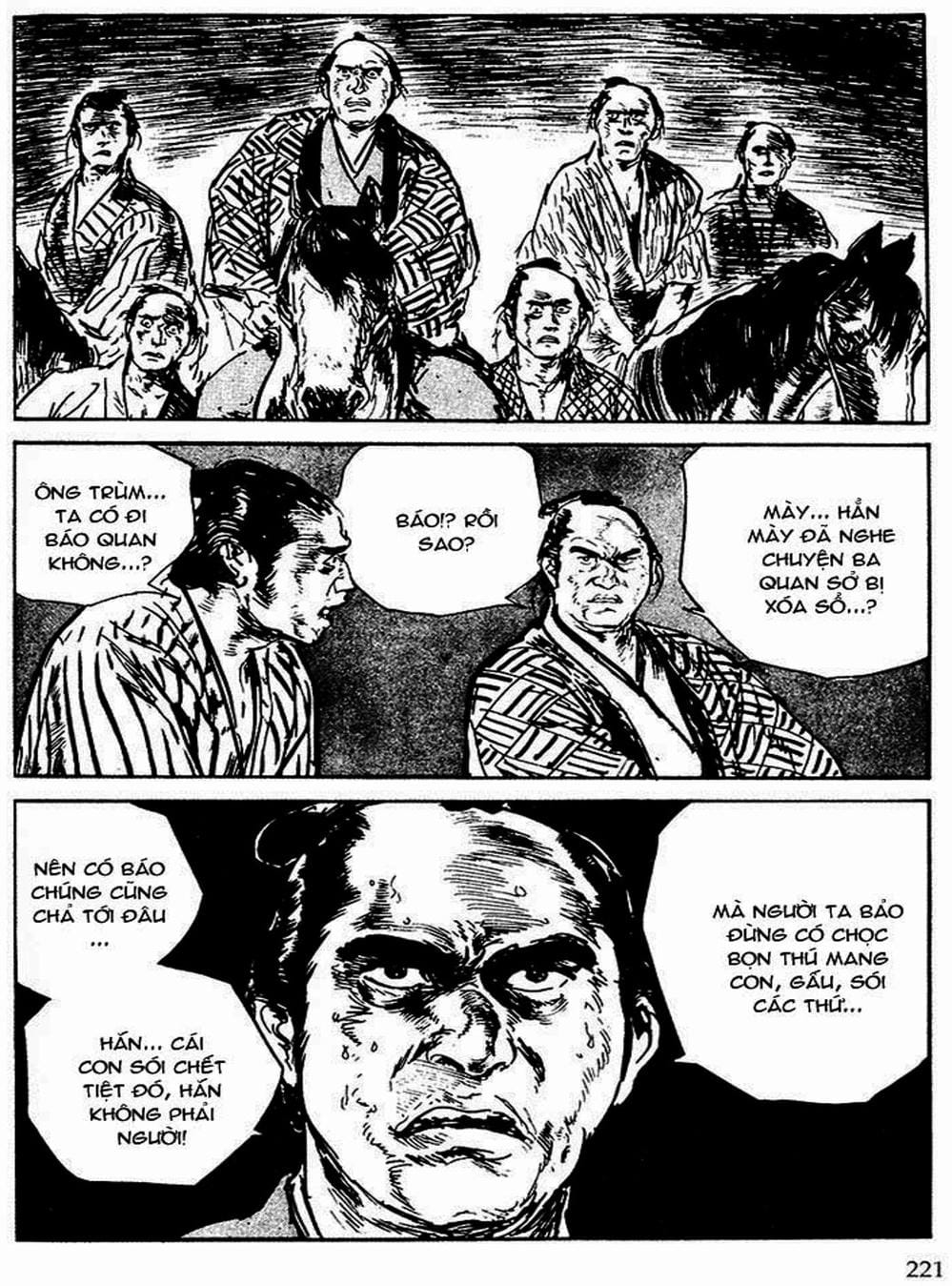 Truyện Tranh Sói Mang Con - Lone Wolf And Cub trang 5