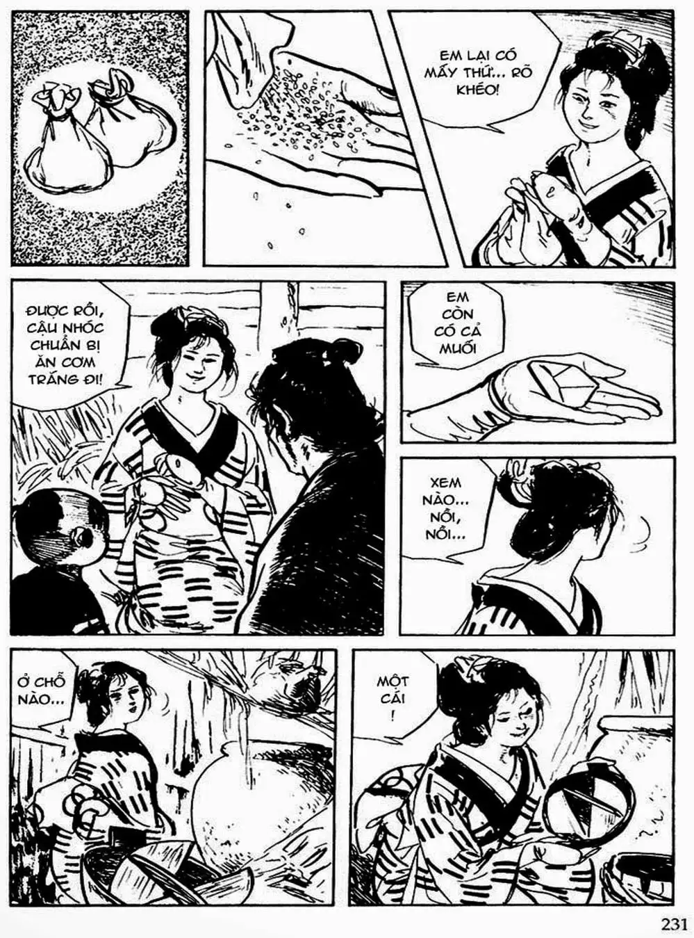 Truyện Tranh Sói Mang Con - Lone Wolf And Cub trang 5