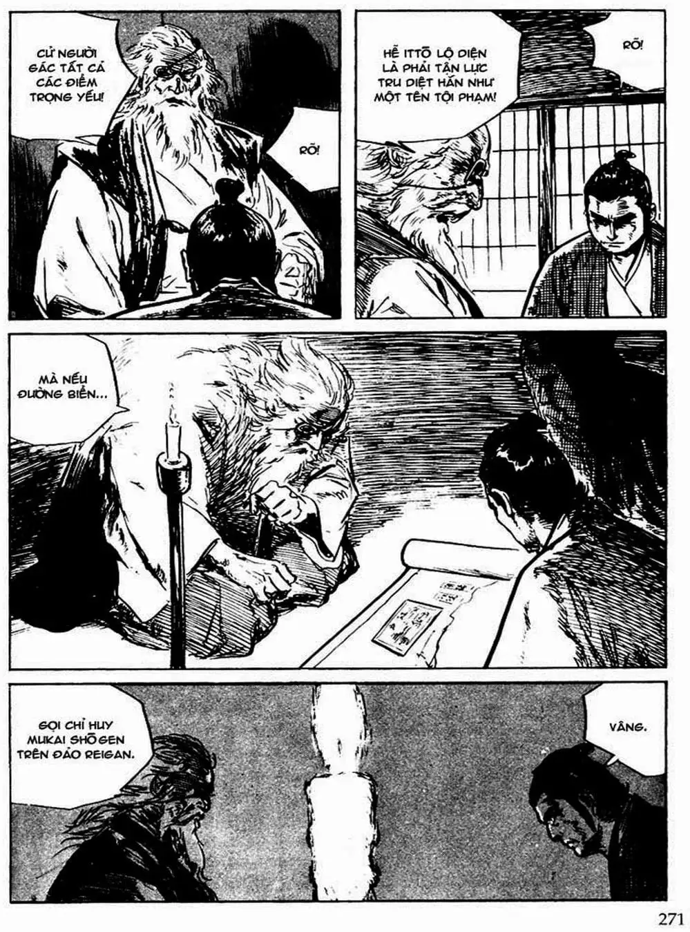 Truyện Tranh Sói Mang Con - Lone Wolf And Cub trang 5
