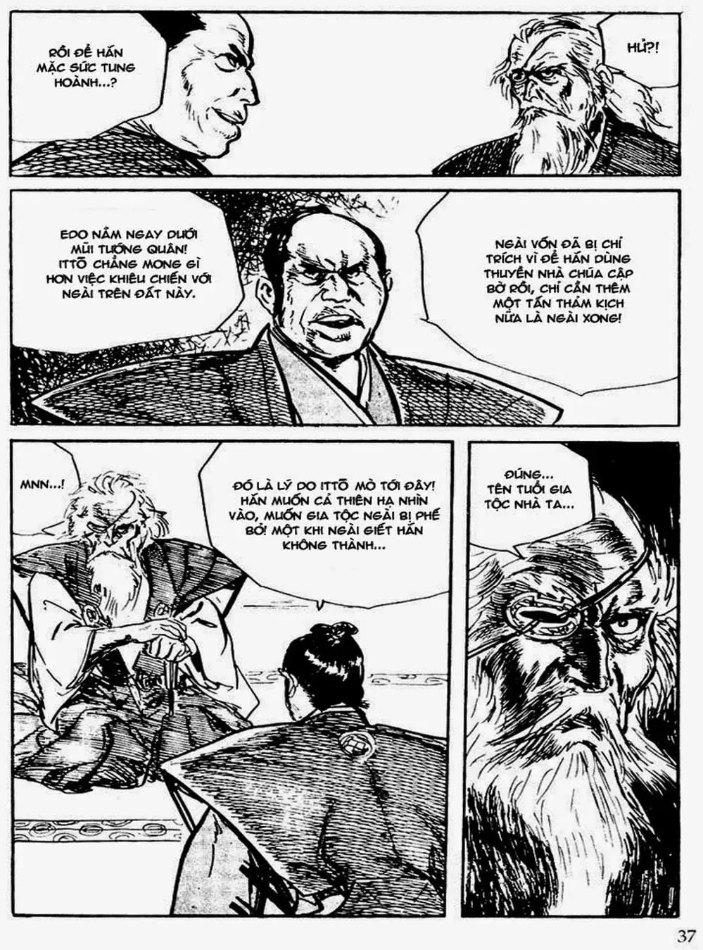 Truyện Tranh Sói Mang Con - Lone Wolf And Cub trang 5