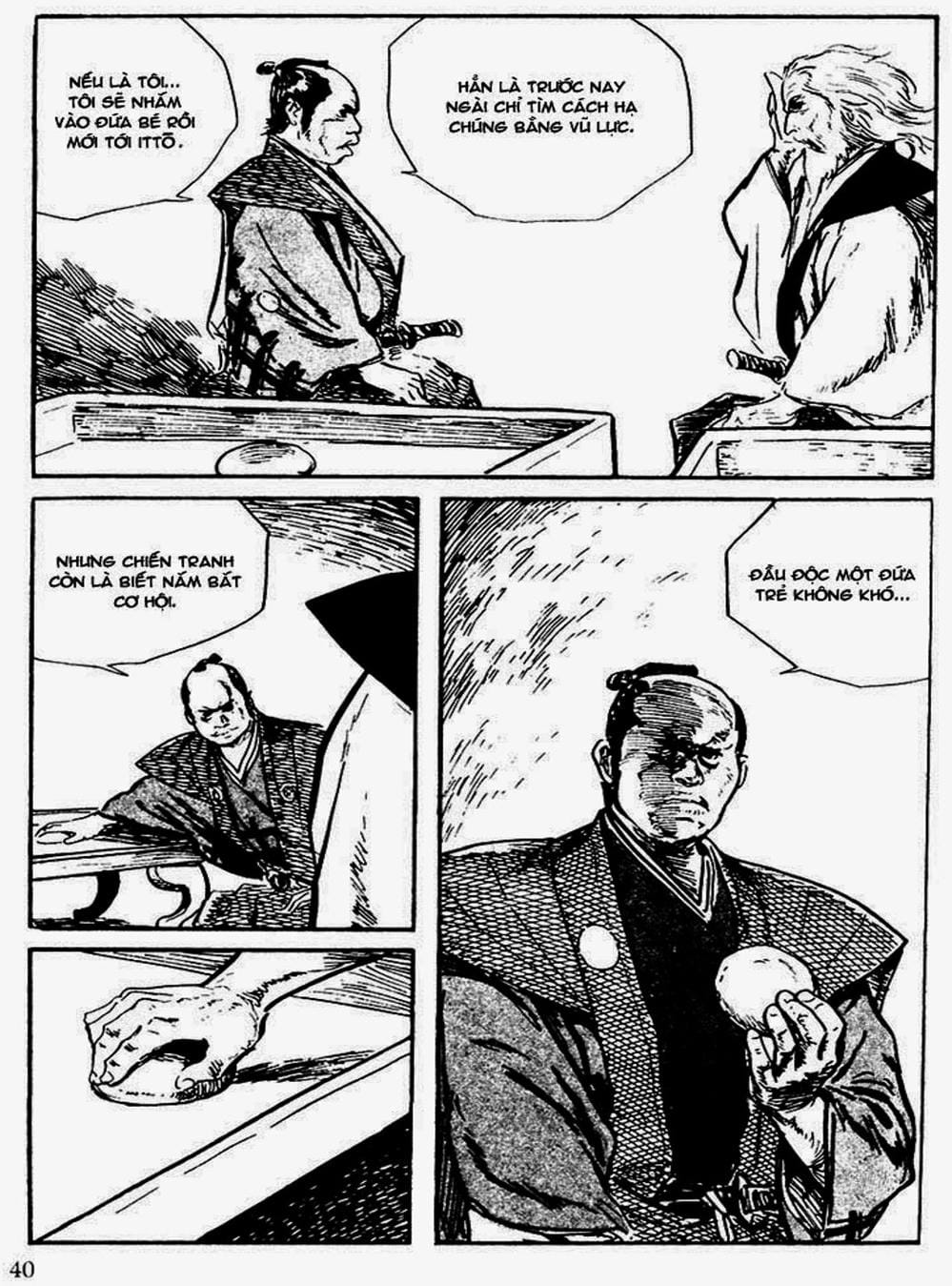 Truyện Tranh Sói Mang Con - Lone Wolf And Cub trang 5