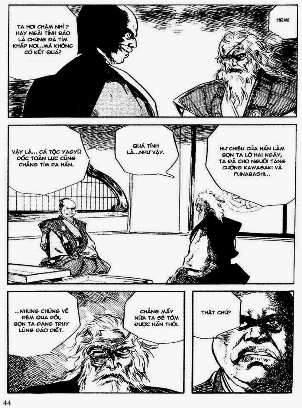 Truyện Tranh Sói Mang Con - Lone Wolf And Cub trang 5