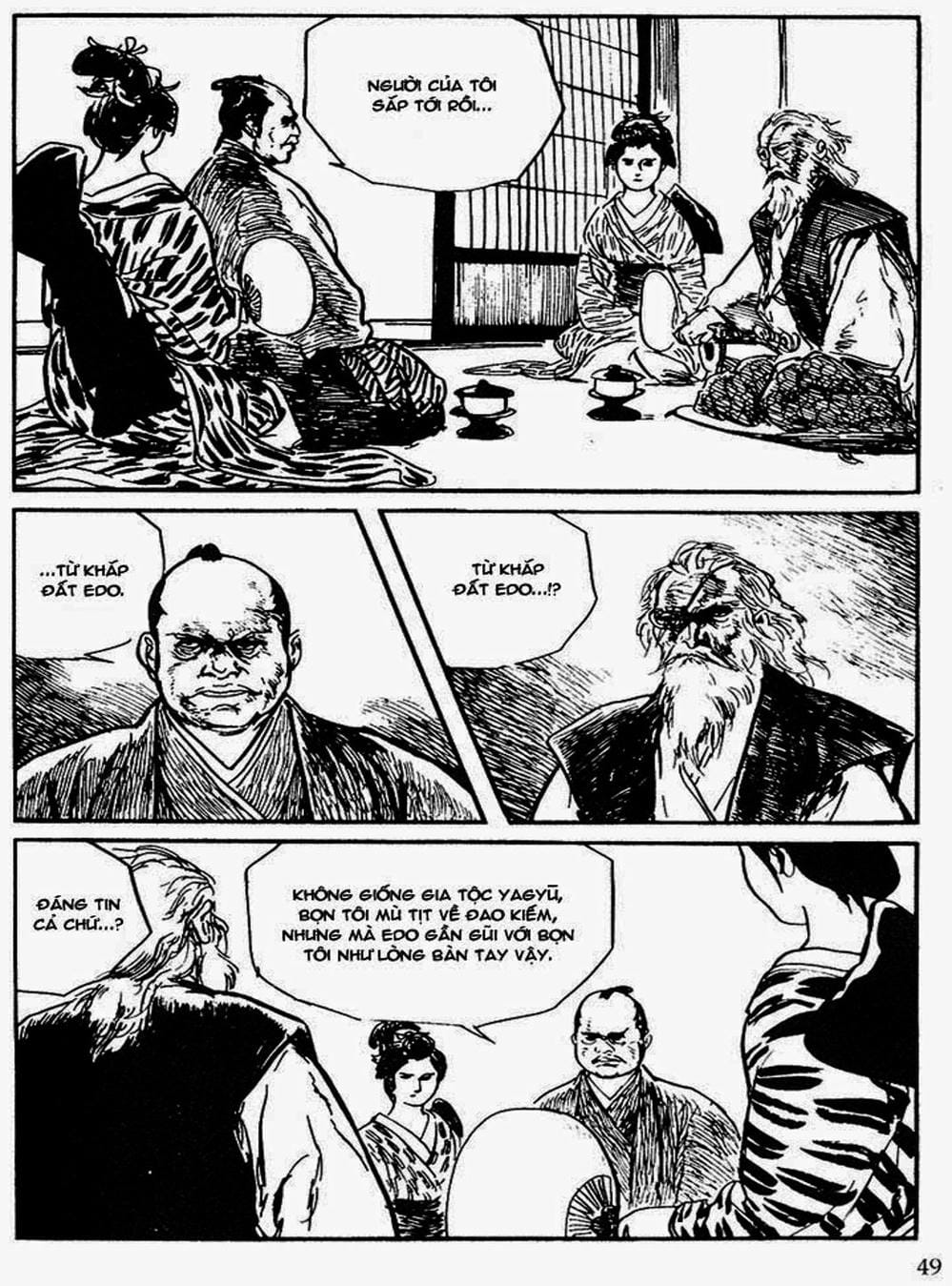 Truyện Tranh Sói Mang Con - Lone Wolf And Cub trang 5