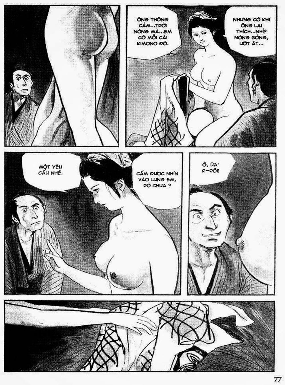 Truyện Tranh Sói Mang Con - Lone Wolf And Cub trang 5