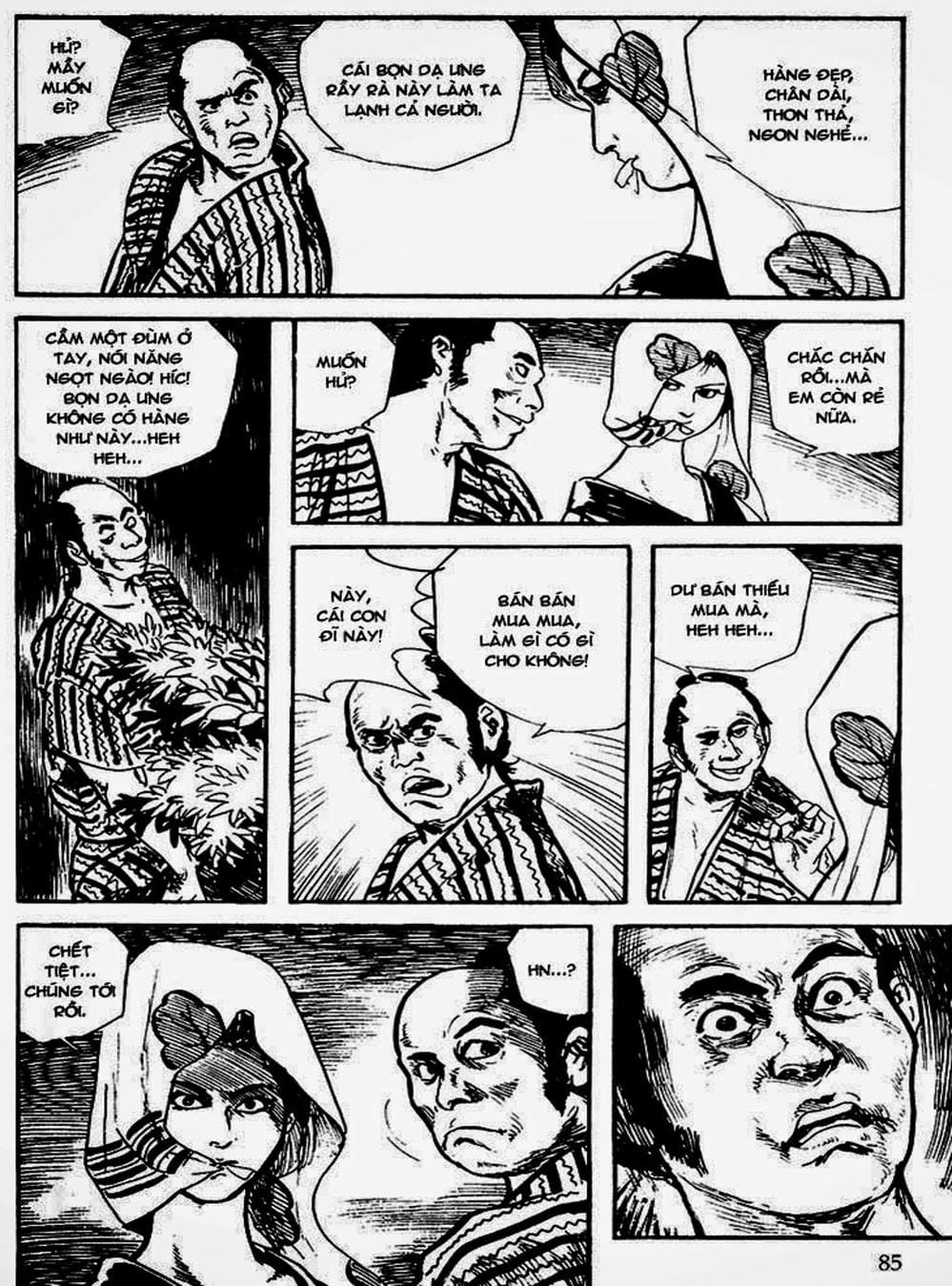 Truyện Tranh Sói Mang Con - Lone Wolf And Cub trang 5