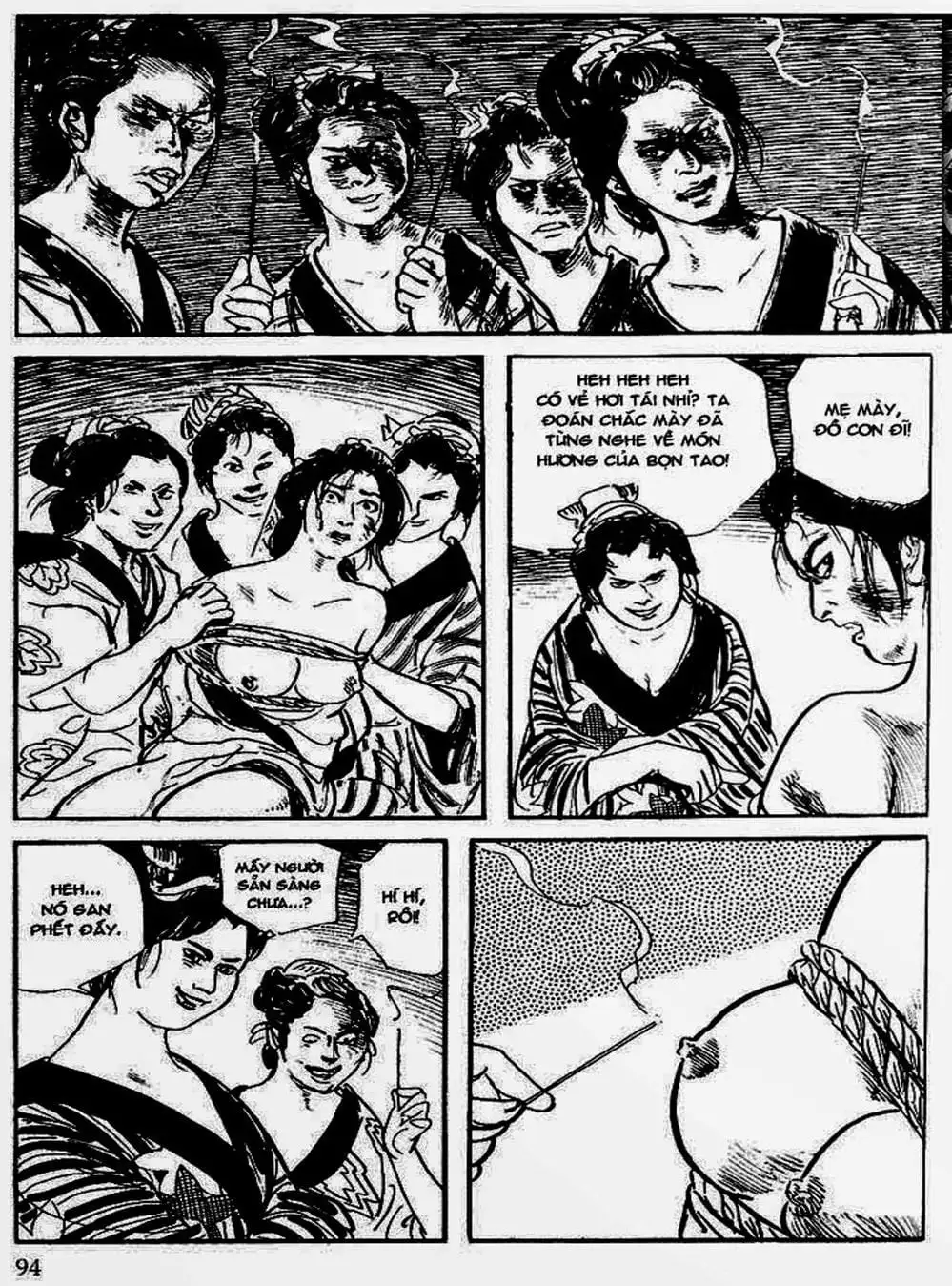 Truyện Tranh Sói Mang Con - Lone Wolf And Cub trang 5