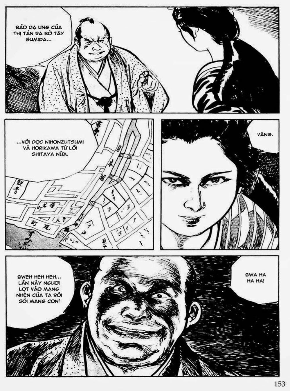 Truyện Tranh Sói Mang Con - Lone Wolf And Cub trang 5