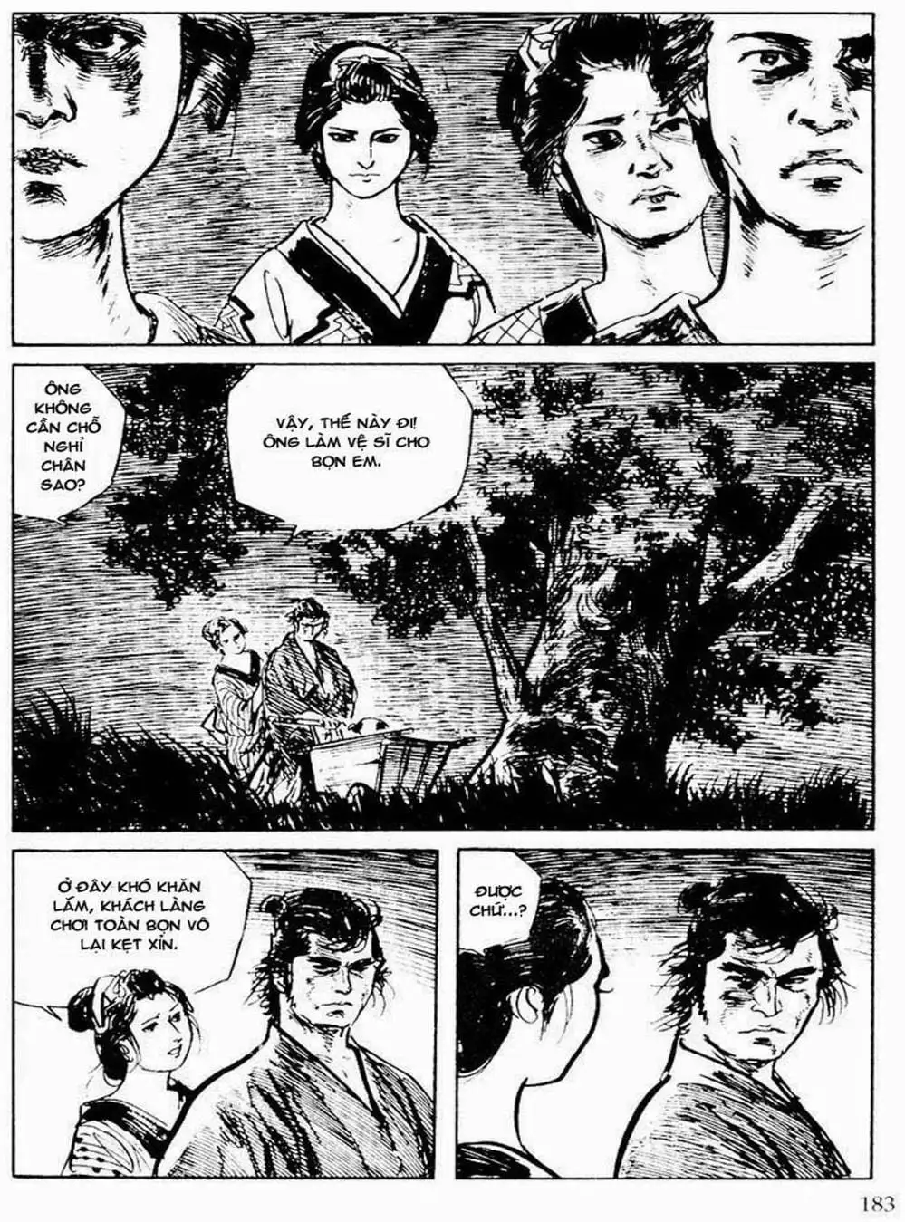 Truyện Tranh Sói Mang Con - Lone Wolf And Cub trang 5