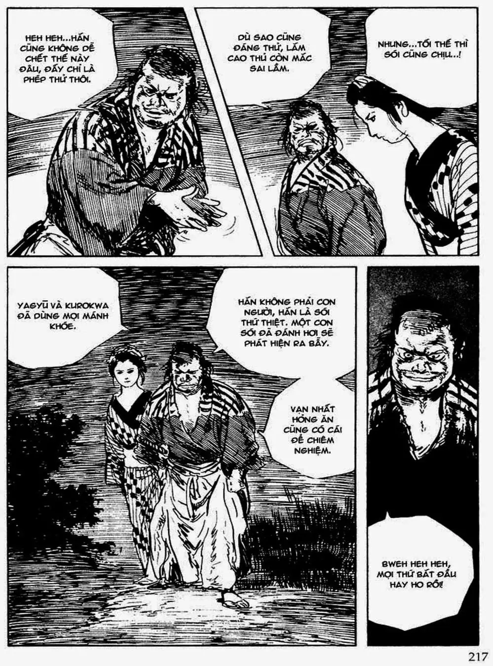 Truyện Tranh Sói Mang Con - Lone Wolf And Cub trang 5