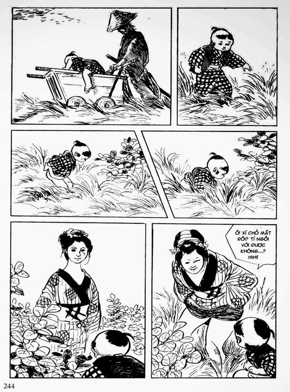 Truyện Tranh Sói Mang Con - Lone Wolf And Cub trang 5