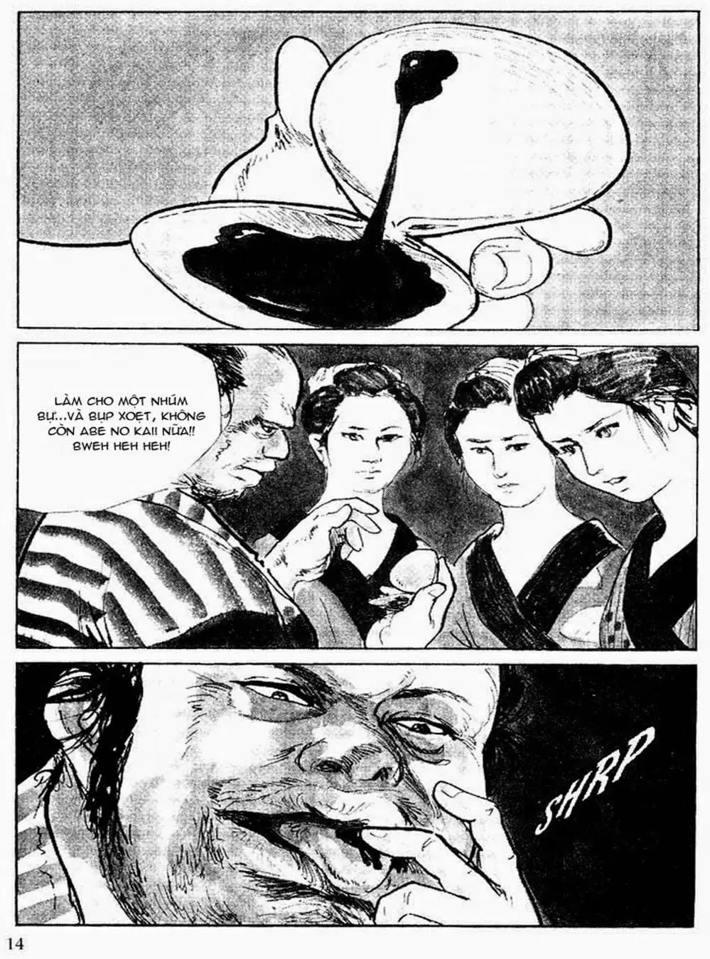 Truyện Tranh Sói Mang Con - Lone Wolf And Cub trang 5