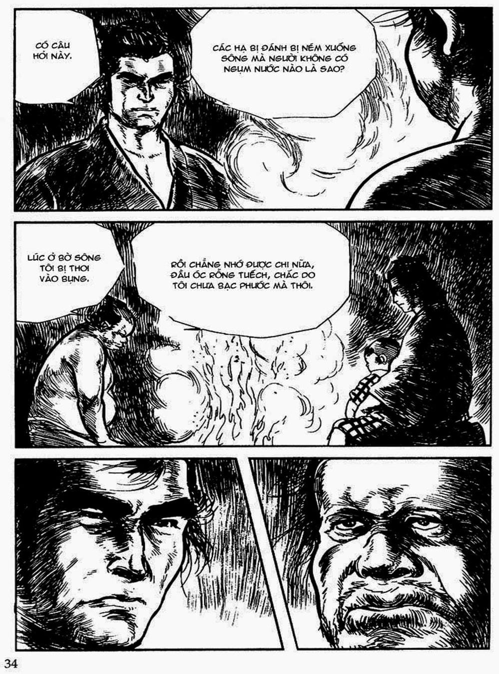 Truyện Tranh Sói Mang Con - Lone Wolf And Cub trang 5