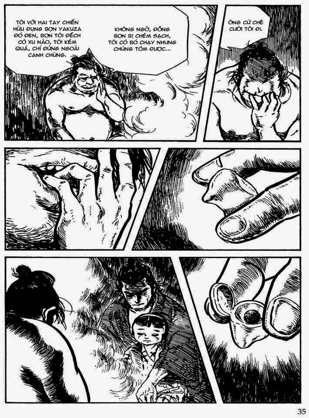 Truyện Tranh Sói Mang Con - Lone Wolf And Cub trang 5