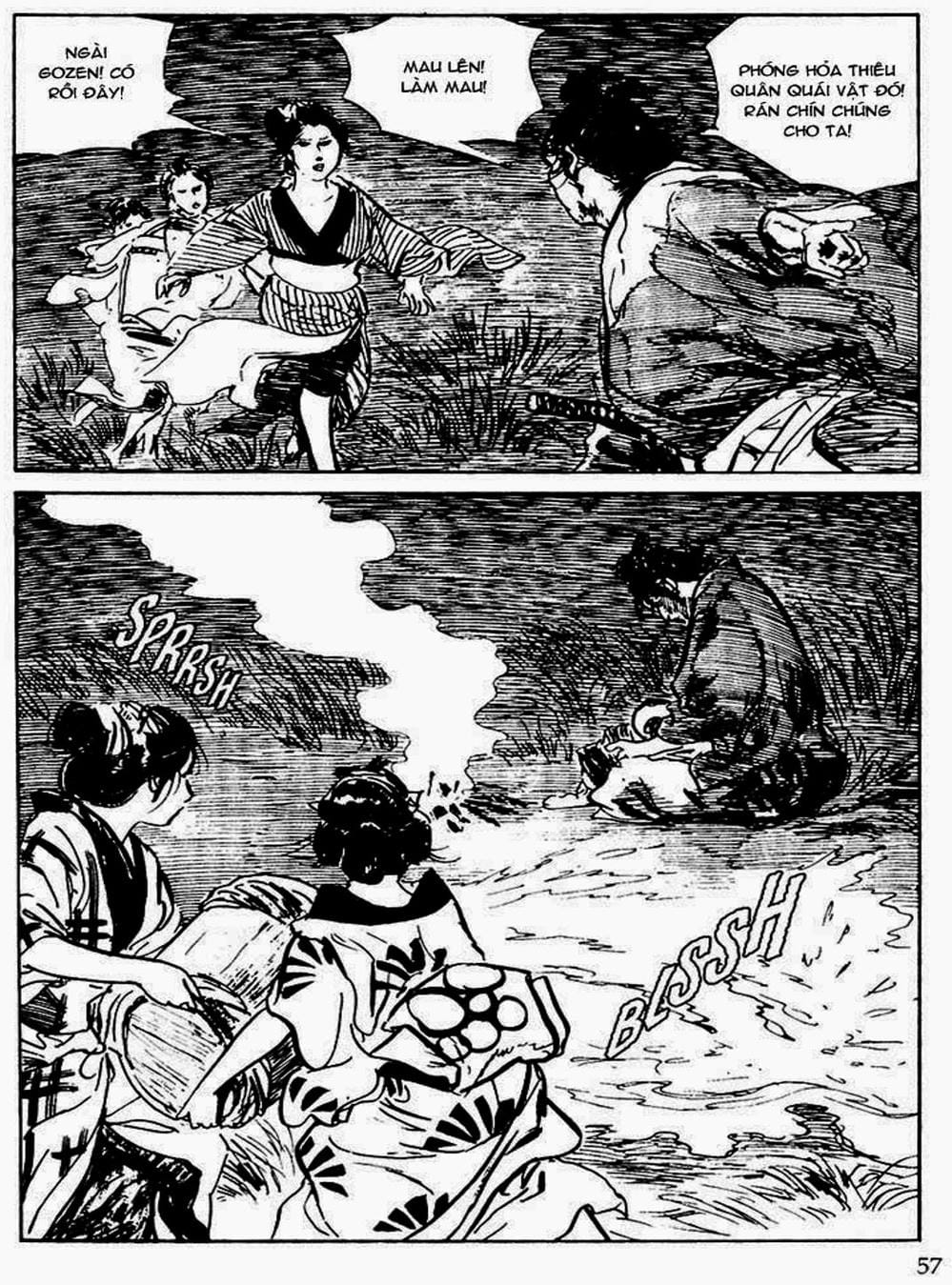 Truyện Tranh Sói Mang Con - Lone Wolf And Cub trang 5