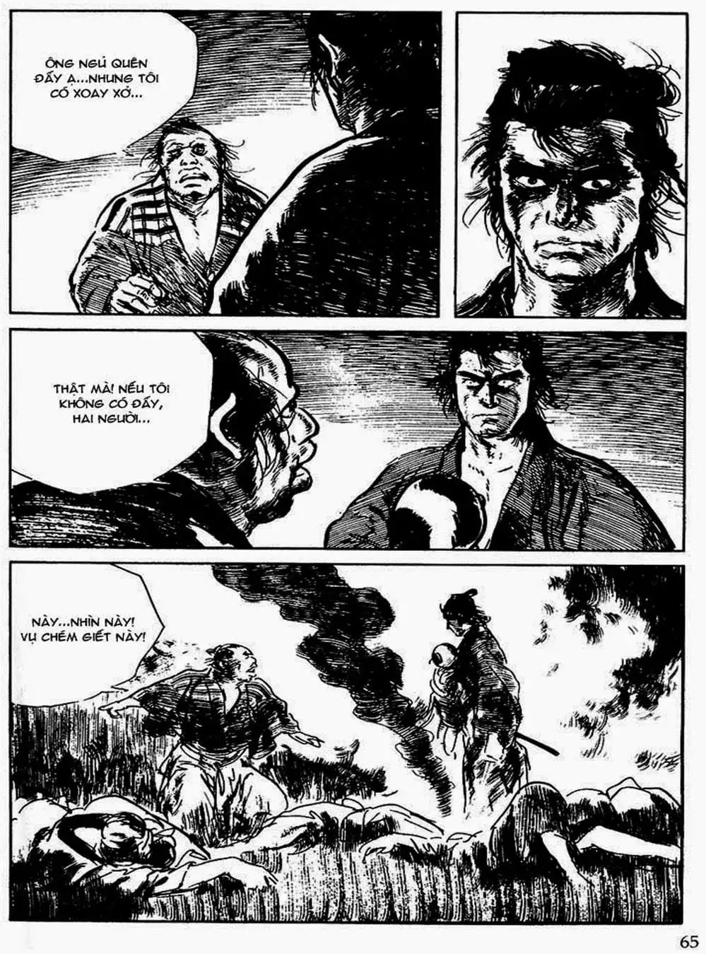 Truyện Tranh Sói Mang Con - Lone Wolf And Cub trang 5