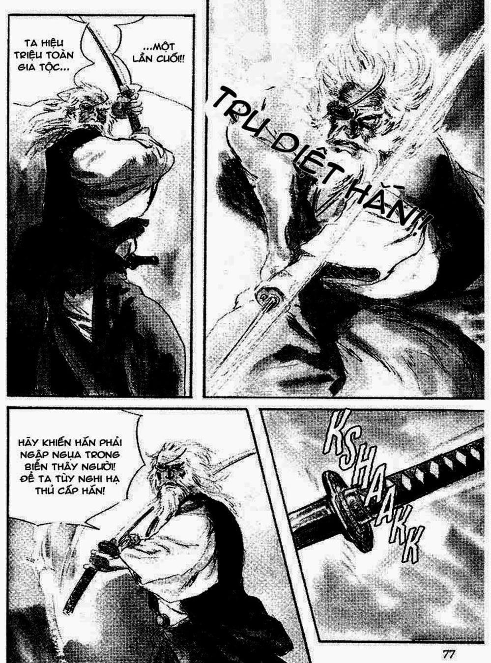 Truyện Tranh Sói Mang Con - Lone Wolf And Cub trang 5