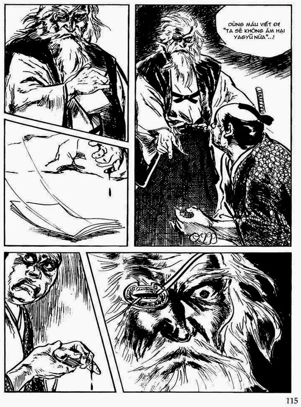 Truyện Tranh Sói Mang Con - Lone Wolf And Cub trang 5