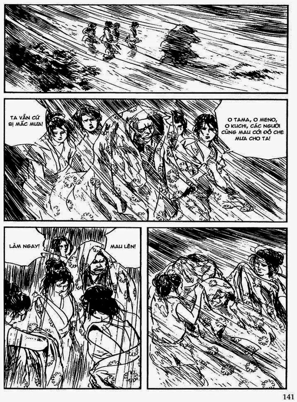 Truyện Tranh Sói Mang Con - Lone Wolf And Cub trang 5