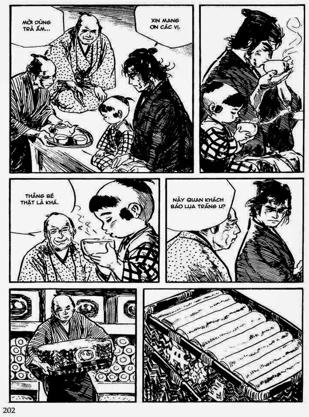 Truyện Tranh Sói Mang Con - Lone Wolf And Cub trang 5