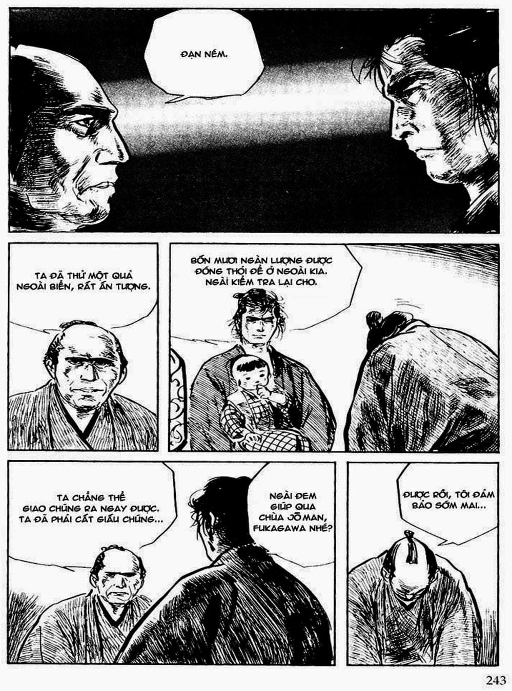 Truyện Tranh Sói Mang Con - Lone Wolf And Cub trang 5