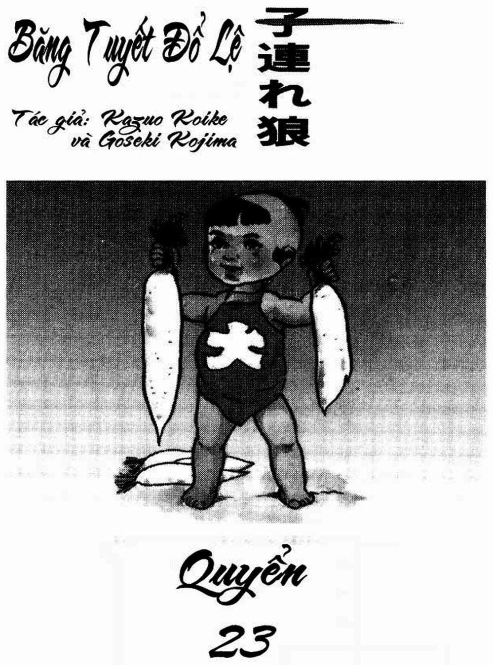 Truyện Tranh Sói Mang Con - Lone Wolf And Cub trang 5