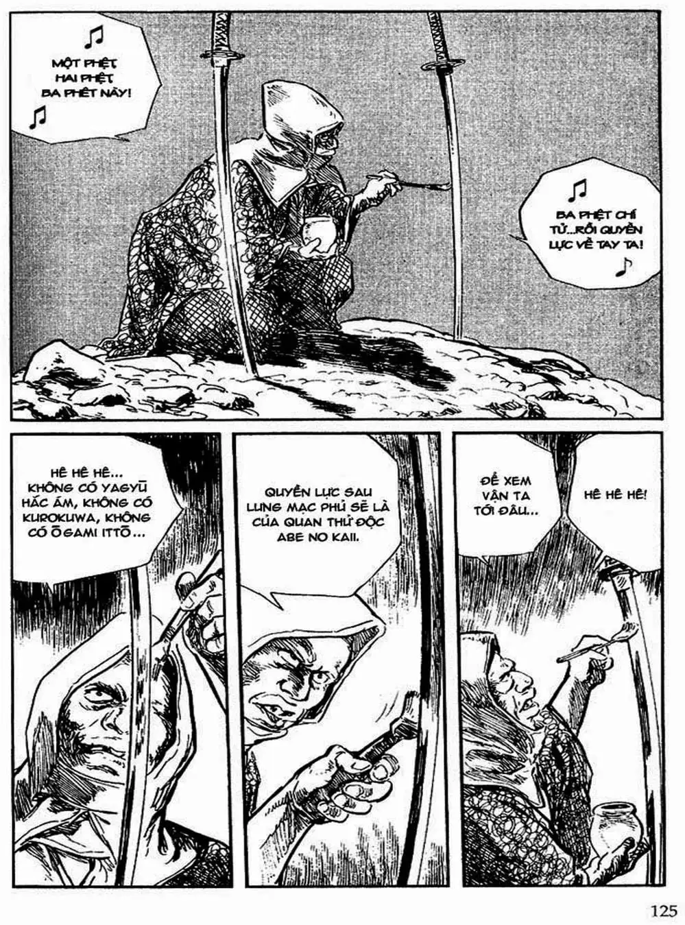 Truyện Tranh Sói Mang Con - Lone Wolf And Cub trang 5