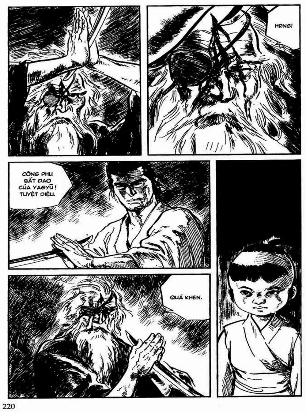 Truyện Tranh Sói Mang Con - Lone Wolf And Cub trang 5