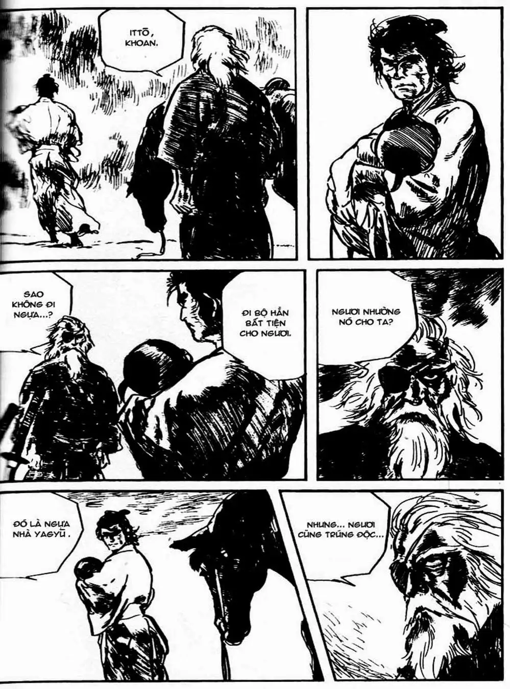 Truyện Tranh Sói Mang Con - Lone Wolf And Cub trang 5