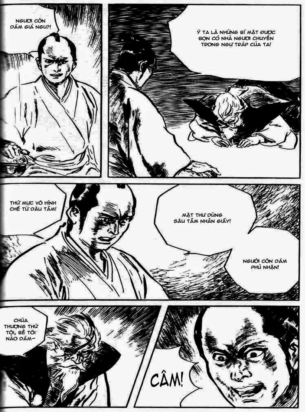 Truyện Tranh Sói Mang Con - Lone Wolf And Cub trang 5