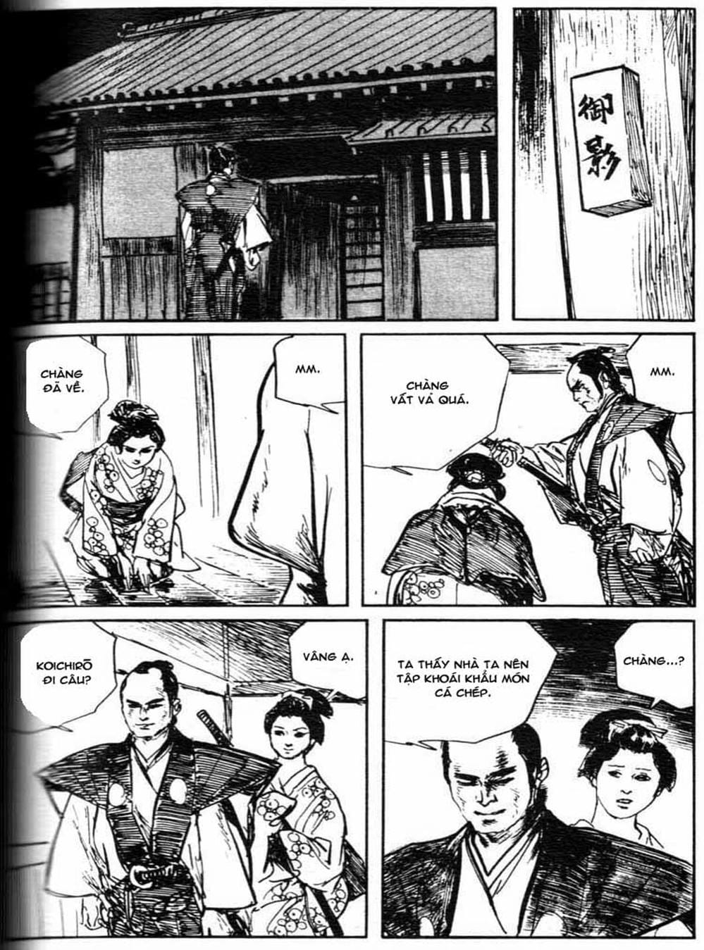 Truyện Tranh Sói Mang Con - Lone Wolf And Cub trang 5