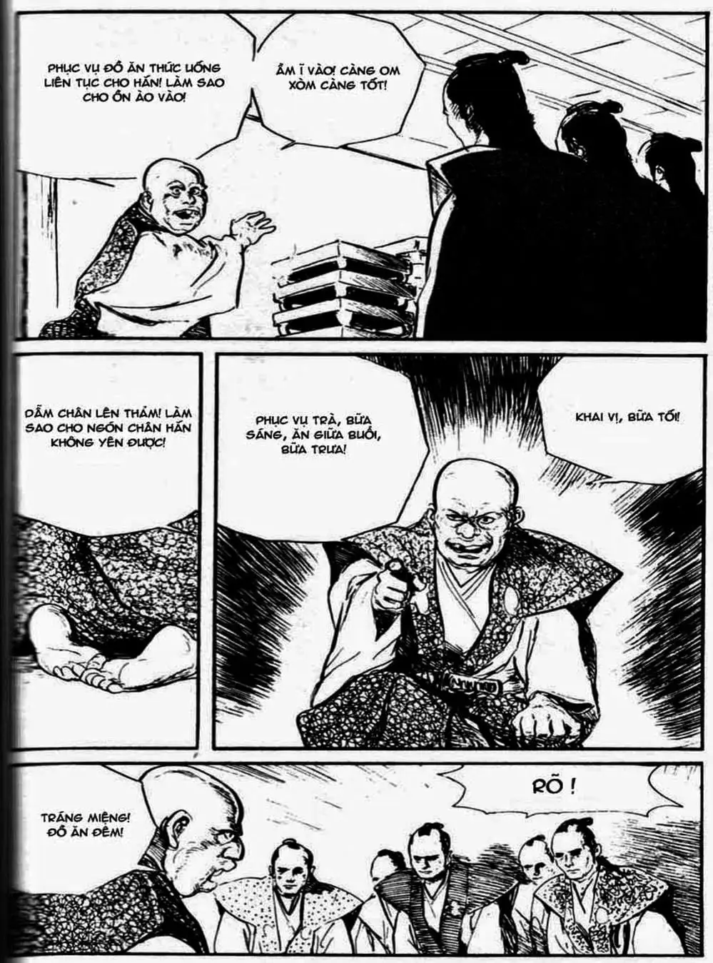 Truyện Tranh Sói Mang Con - Lone Wolf And Cub trang 5