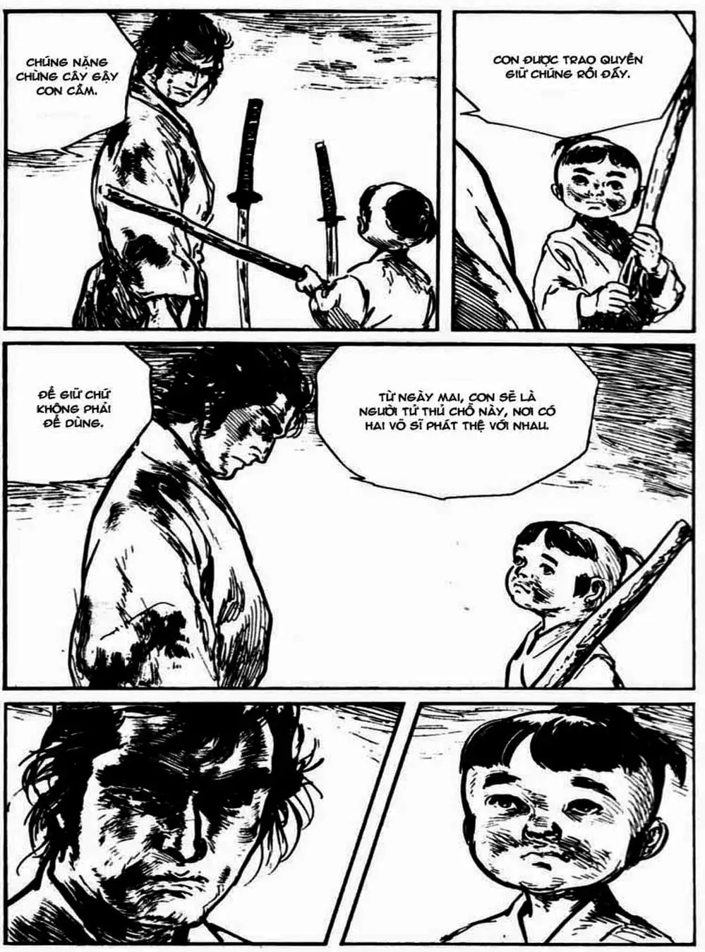 Truyện Tranh Sói Mang Con - Lone Wolf And Cub trang 5