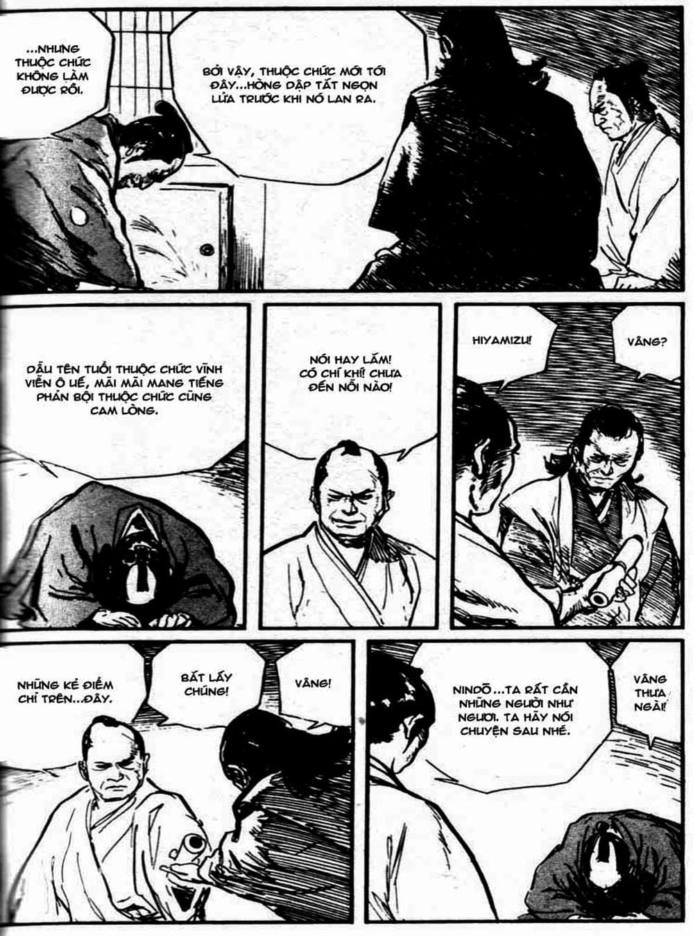 Truyện Tranh Sói Mang Con - Lone Wolf And Cub trang 5