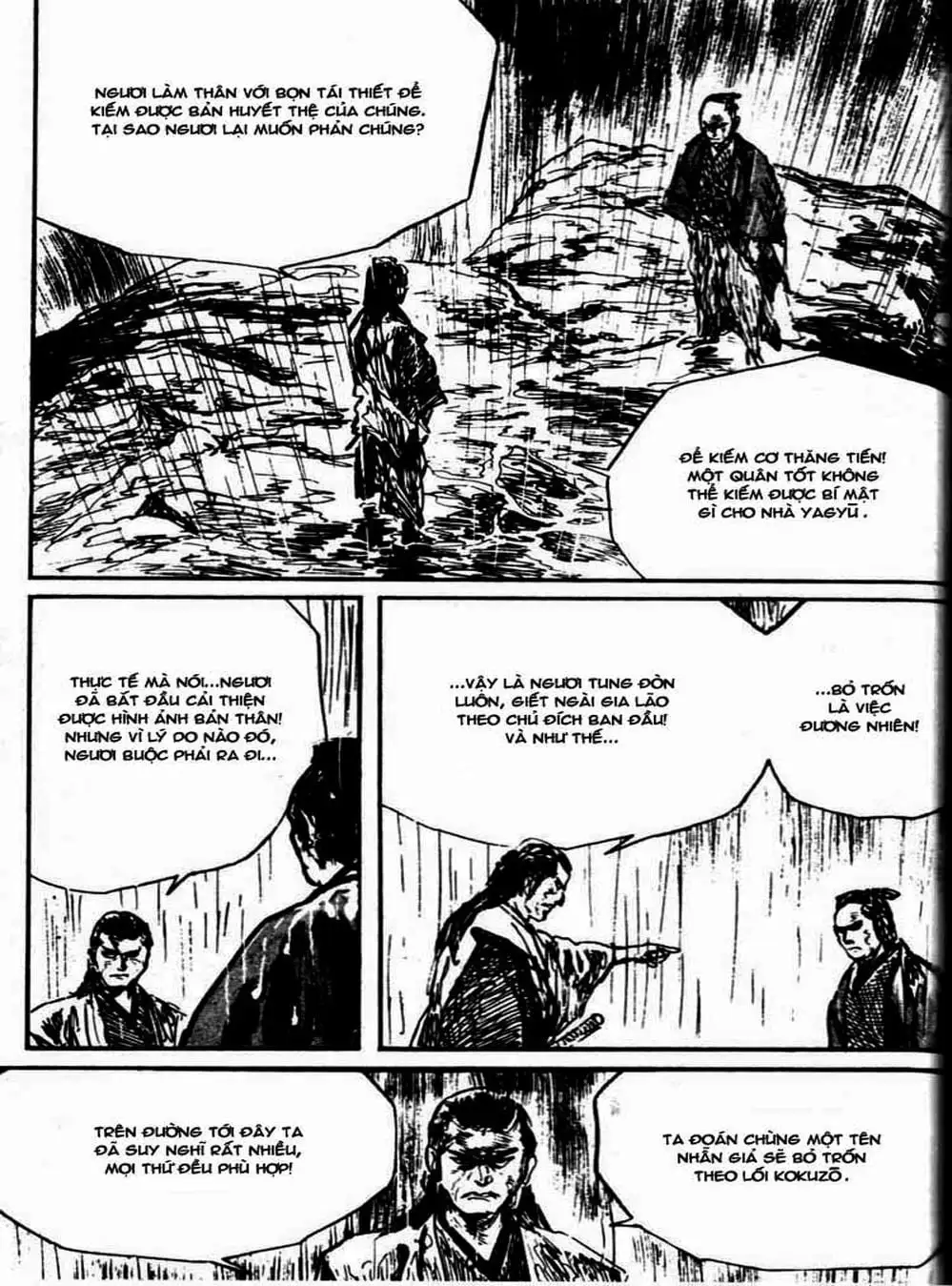 Truyện Tranh Sói Mang Con - Lone Wolf And Cub trang 5