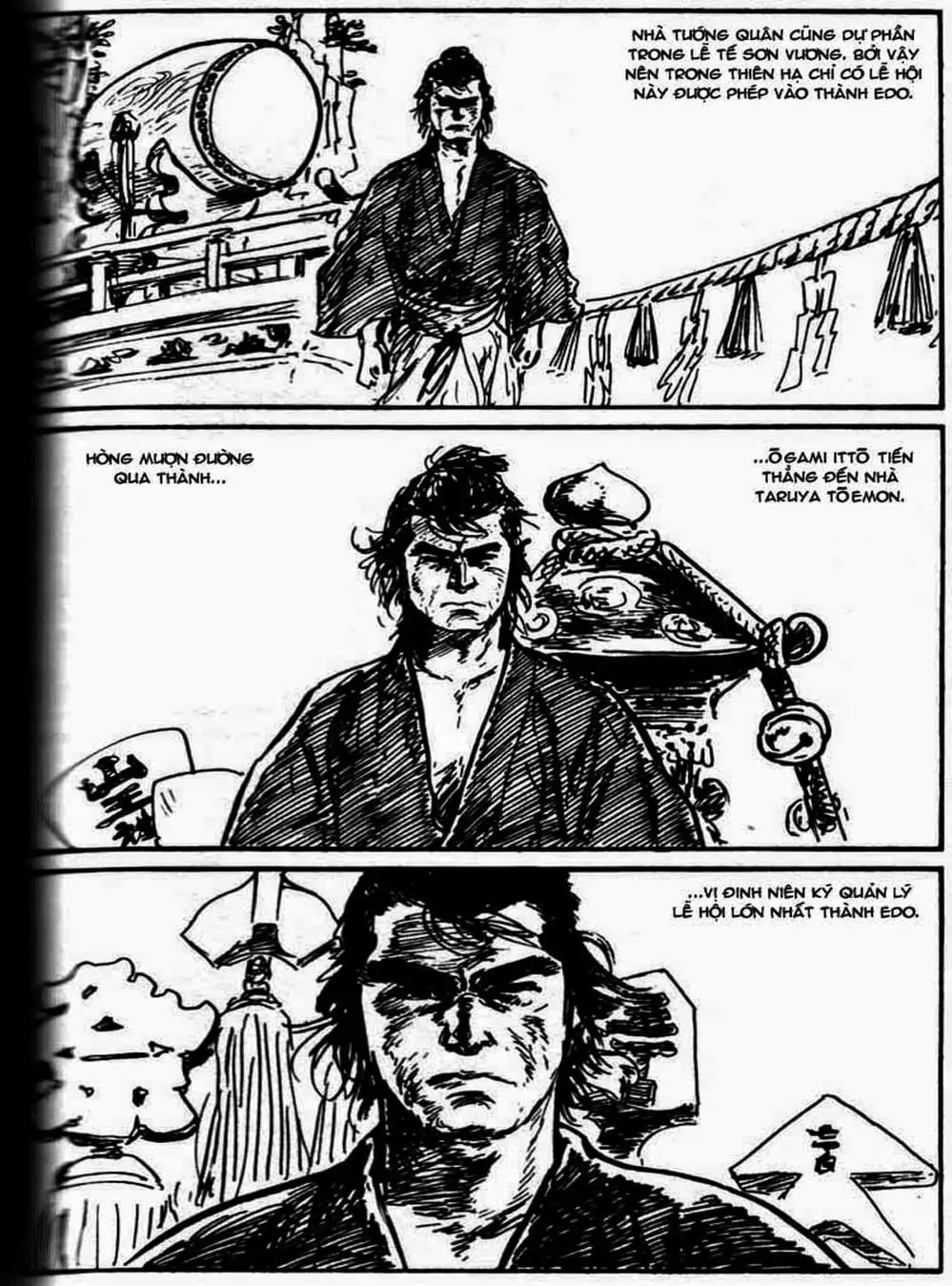 Truyện Tranh Sói Mang Con - Lone Wolf And Cub trang 5