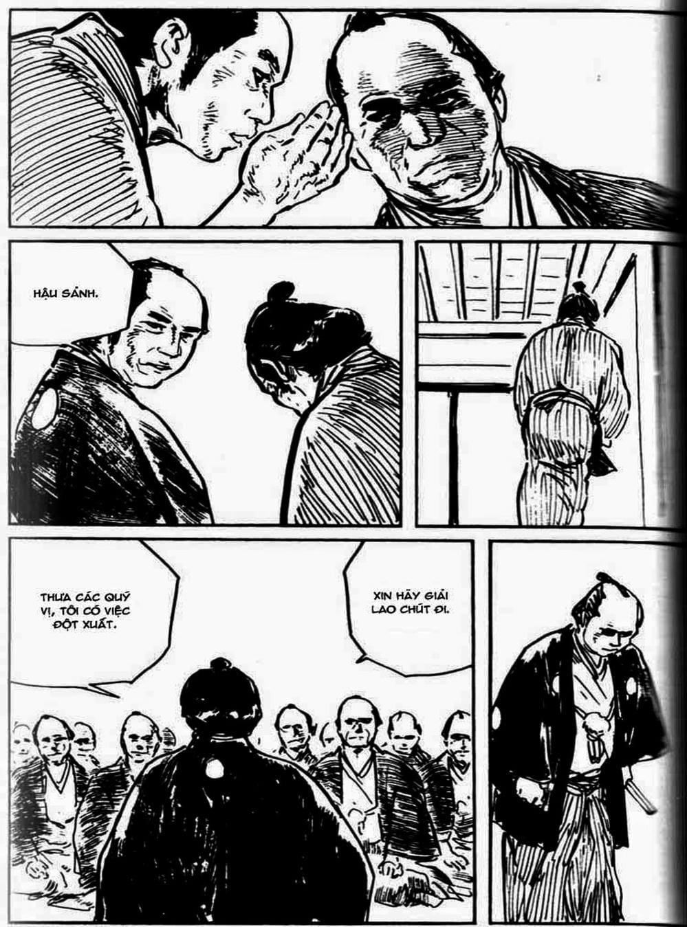 Truyện Tranh Sói Mang Con - Lone Wolf And Cub trang 5