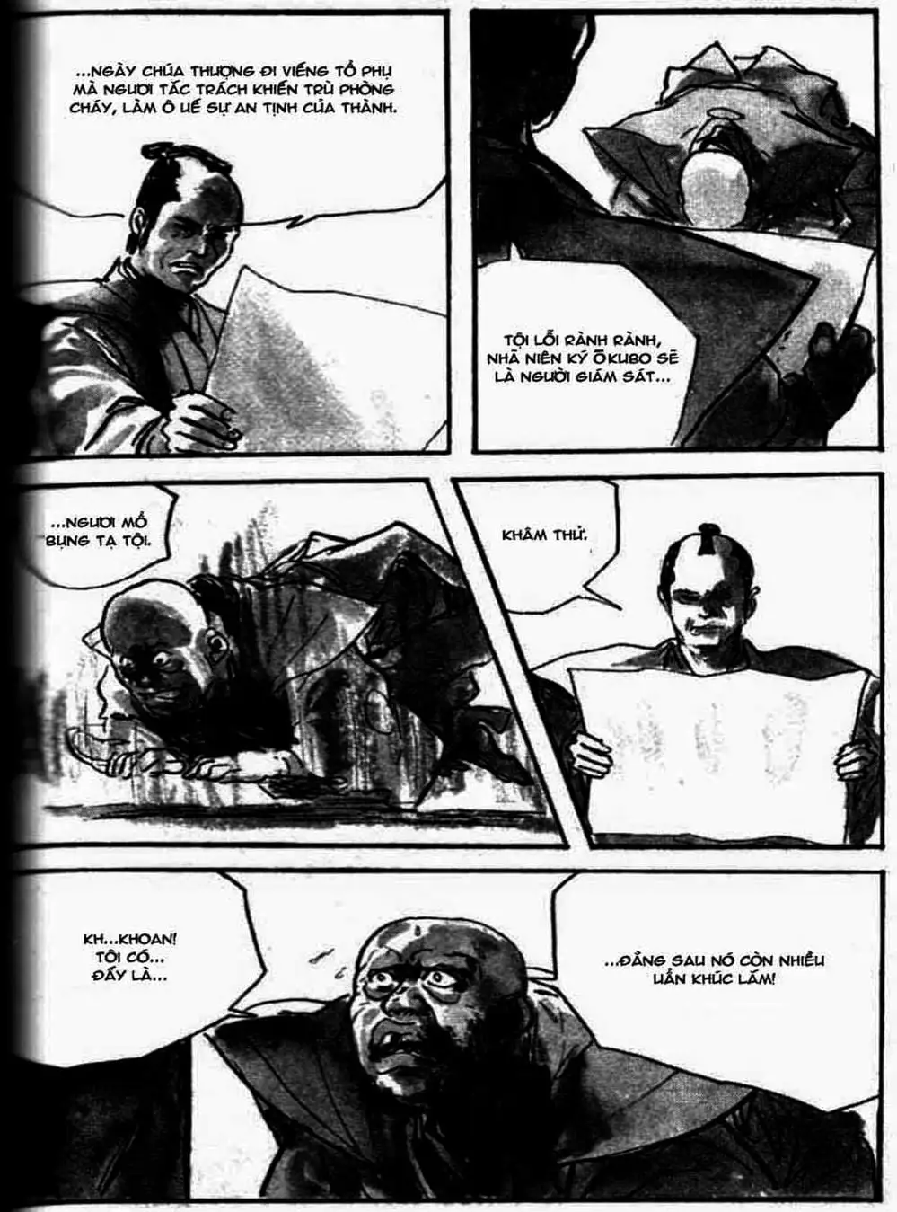 Truyện Tranh Sói Mang Con - Lone Wolf And Cub trang 5