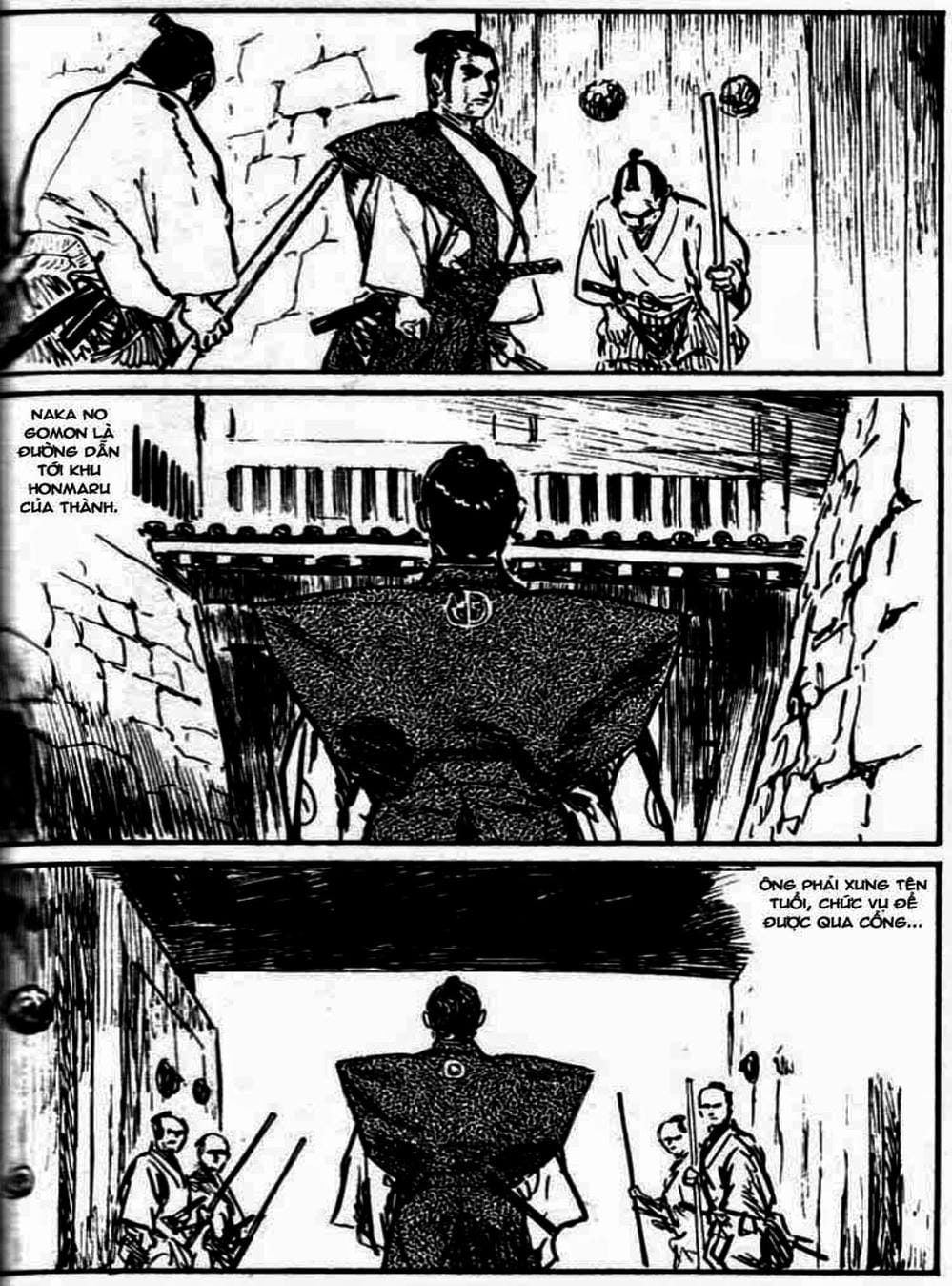 Truyện Tranh Sói Mang Con - Lone Wolf And Cub trang 5