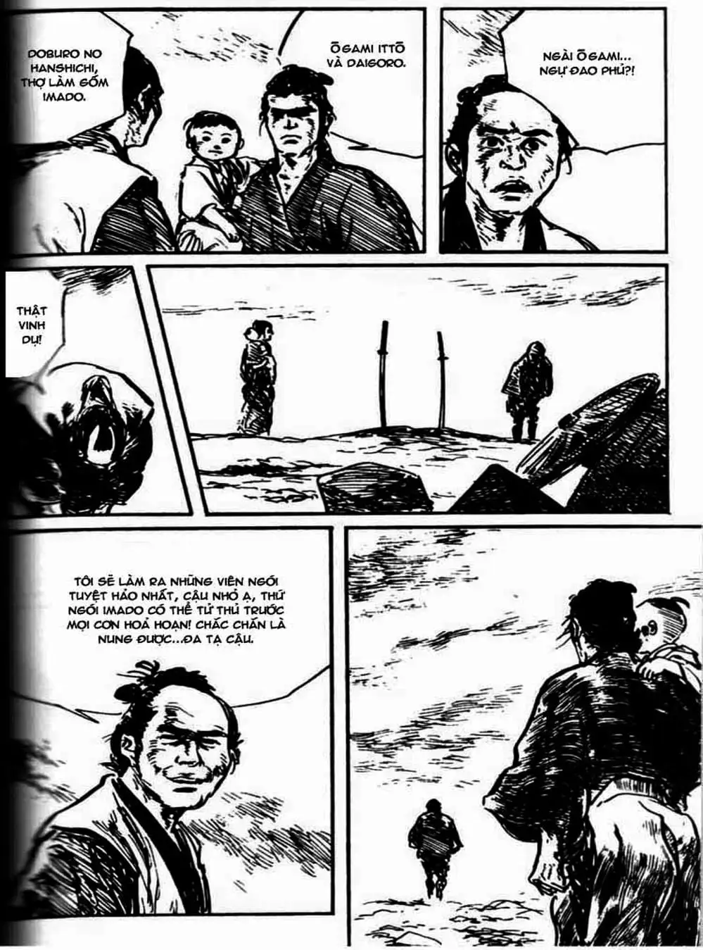 Truyện Tranh Sói Mang Con - Lone Wolf And Cub trang 5