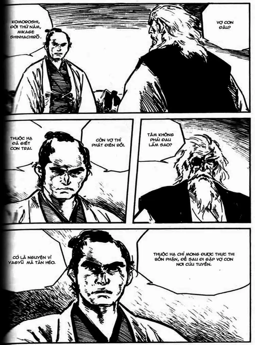 Truyện Tranh Sói Mang Con - Lone Wolf And Cub trang 5