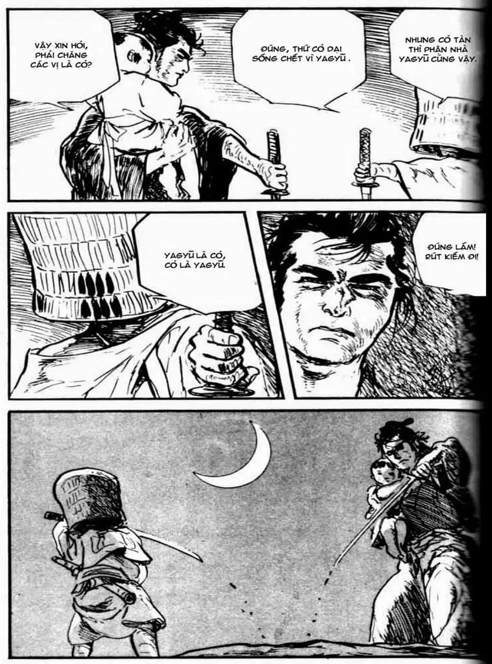 Truyện Tranh Sói Mang Con - Lone Wolf And Cub trang 5