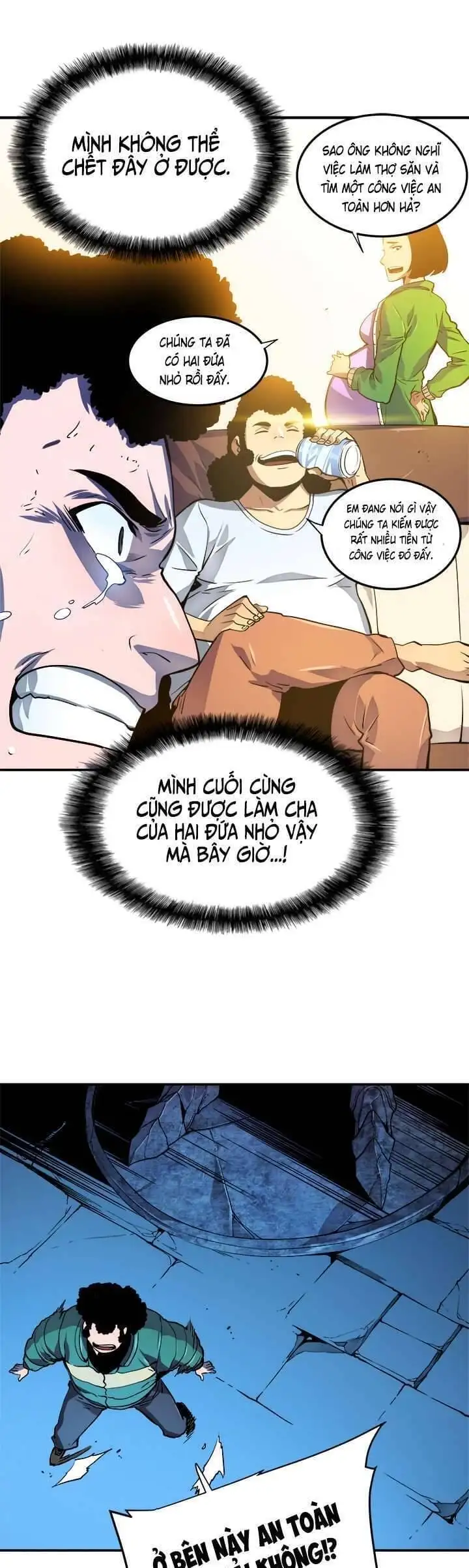 Truyện Tranh Tôi Thăng Cấp Một Mình - Solo Leveling trang 3