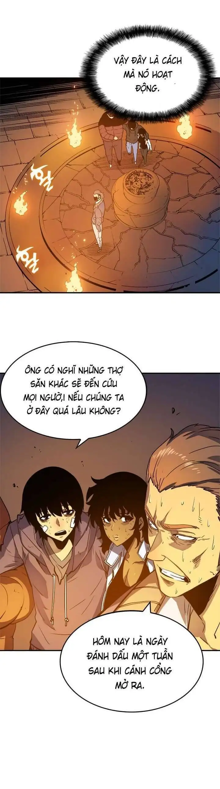 Truyện Tranh Tôi Thăng Cấp Một Mình - Solo Leveling trang 3