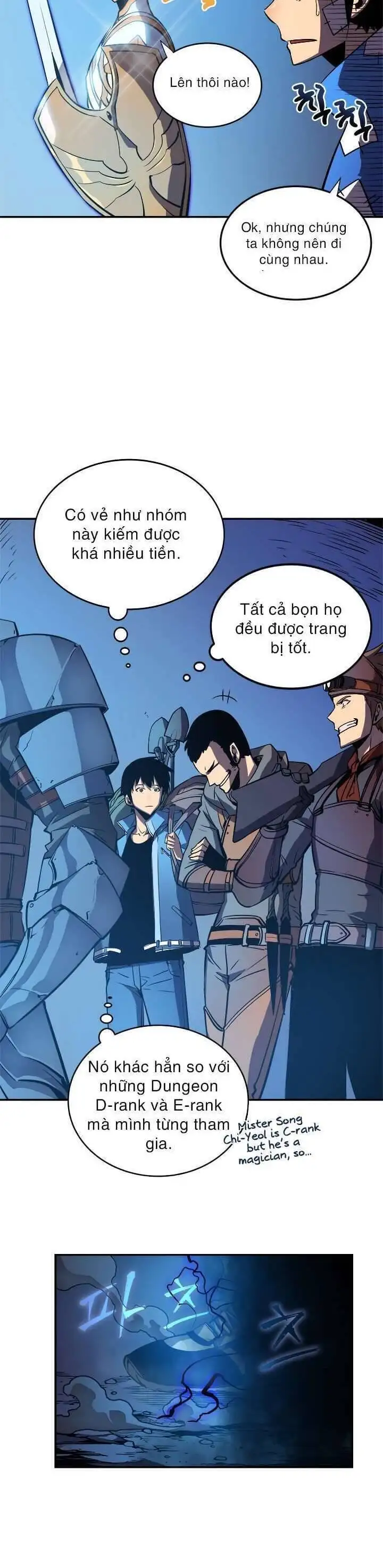 Truyện Tranh Tôi Thăng Cấp Một Mình - Solo Leveling trang 3