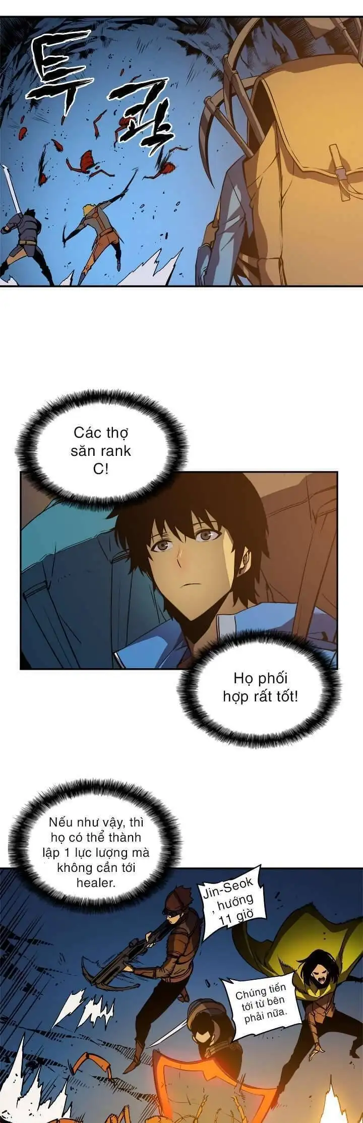 Truyện Tranh Tôi Thăng Cấp Một Mình - Solo Leveling trang 3