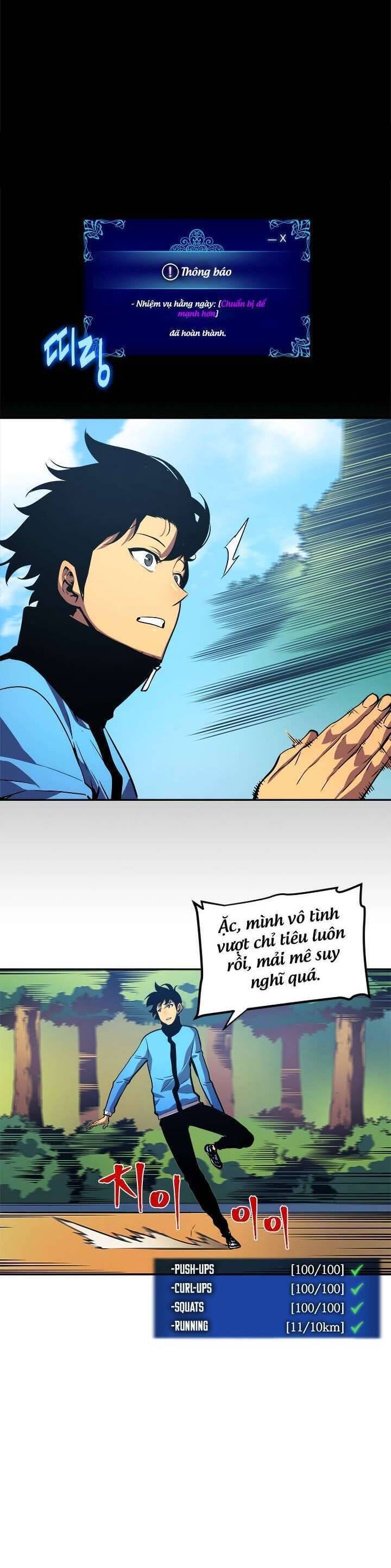 Truyện Tranh Tôi Thăng Cấp Một Mình - Solo Leveling trang 3